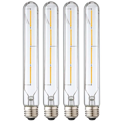 Bombilla Led Leools T10 4W Regulable E26 2700K Paquete De 4
