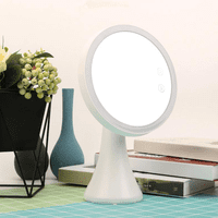 Movi - Lámpara Led De Escritorio Con Espejo Multifunción Hs 169