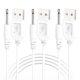 thumbnail image 1 of Cable de carga Bicmice USB DC 5 V 82 cm para masajeador, paquete de 3, 1 of 7