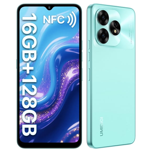 Smartphone UMIDIGI A15C 8 GB RAM 128 GB ROM 48 MP Cámara NFC Android 13