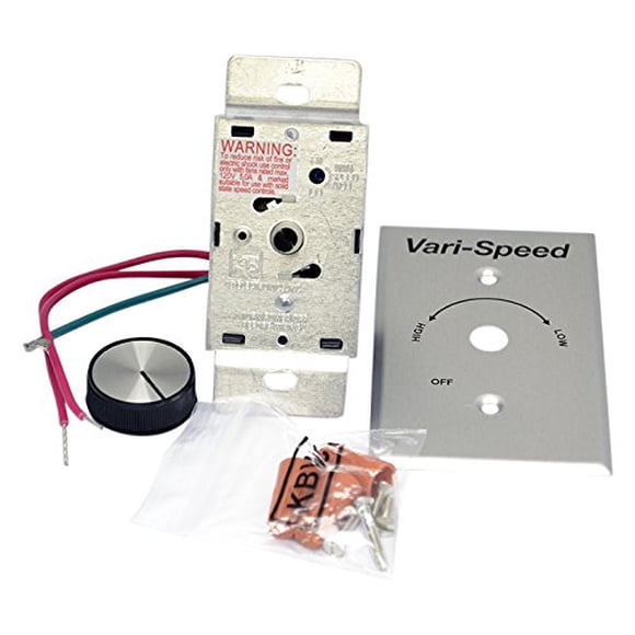 Control de velocidad para ventilador KB ELECTRONICS Modelo KBWC-16K (UR) de velocidad variable