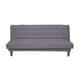 thumbnail image 1 of Futon Turin Lino Gris Oscuro, 1 of 5