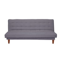 Latam Home - Futon Turin Lino Gris Oscuro