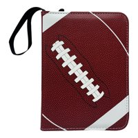 Magideal - Carpeta De Tarjetas Base, Organizador De 400 Tarjetas Coleccionables De Pu De Doble Cara Con Cremallera, Álbum De Almacenamiento Para Coleccionistas Blanco Burdeos