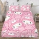 thumbnail image 3 of My Melody Soft 3D Printed Duvet Cover Bedding Set with Comforter Cover 3 Piece Set, 3 of 5
