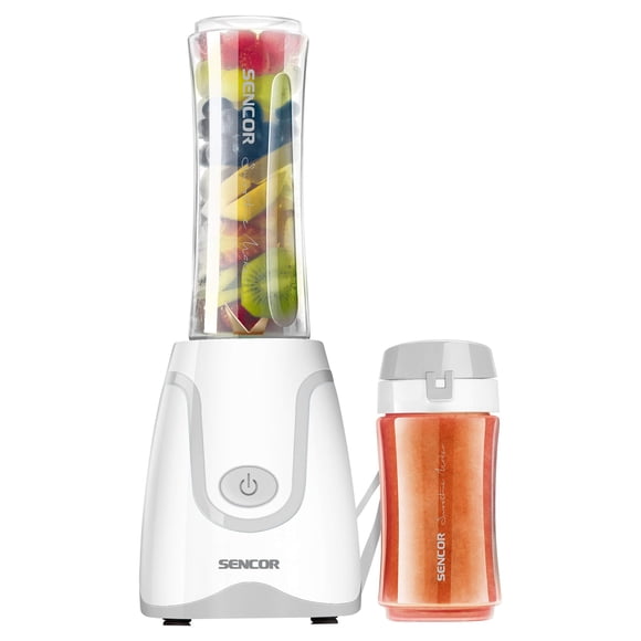 Licuadora de batidos SENCOR SBL2200WH 300 W con 2 botellas 600 ml