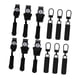 thumbnail image 1 of 12x Kit de reparación de cremalleras, pieza de repuesto de cremallera metálica, universal extraíble, para sujetadores de ropa, botas, mochilas, chaque, 1 of 5