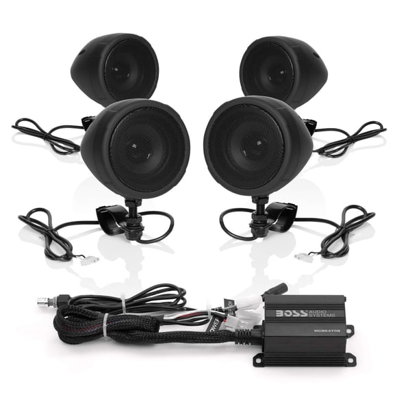 Sistema de altavoces Bluetooth para motocicleta BOSS Audio MCBK470B