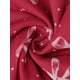 thumbnail image 5 of Vestido Ajustado de Maternidad para Mujeres INSPIRE CHIC, Malla Elástica, Fruncido, Ajuste Ceñido, Manga Volante, Midi, Embarazo 2026 M Lazo Rojo Oscuro, 5 of 6