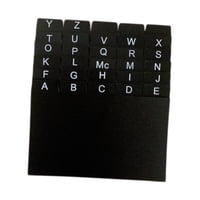 Ioensy - Divisores De Tarjeta De Índice 30X 3X5 ""Pestañas De Divisores De La Carpeta De Archivo Para La Oficina En Casa