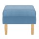 thumbnail image 2 of Set Pouf Sky 1c Felpa 05 Azul Petroleo, 2 of 4