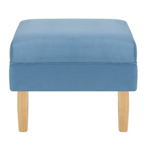 Bodevir - Pouf Sky 1C Felpa 05 Azul Petroleo
