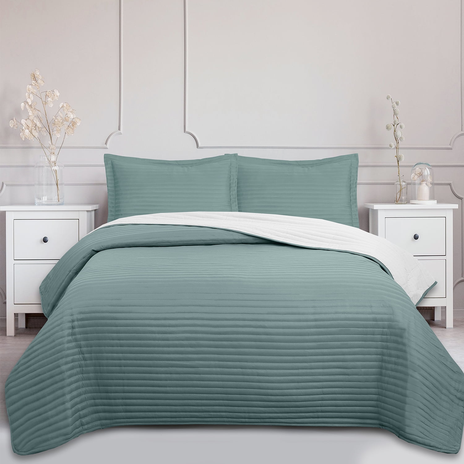 Quilt Andes Bicolor Verde