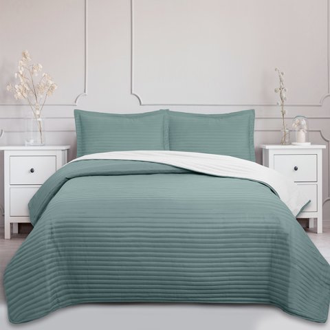 Quilt Andes Bicolor Verde