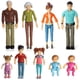 thumbnail image 1 of Set de figuras de acción Sweet Li'l Family Dollhouse People x9, 1 of 8