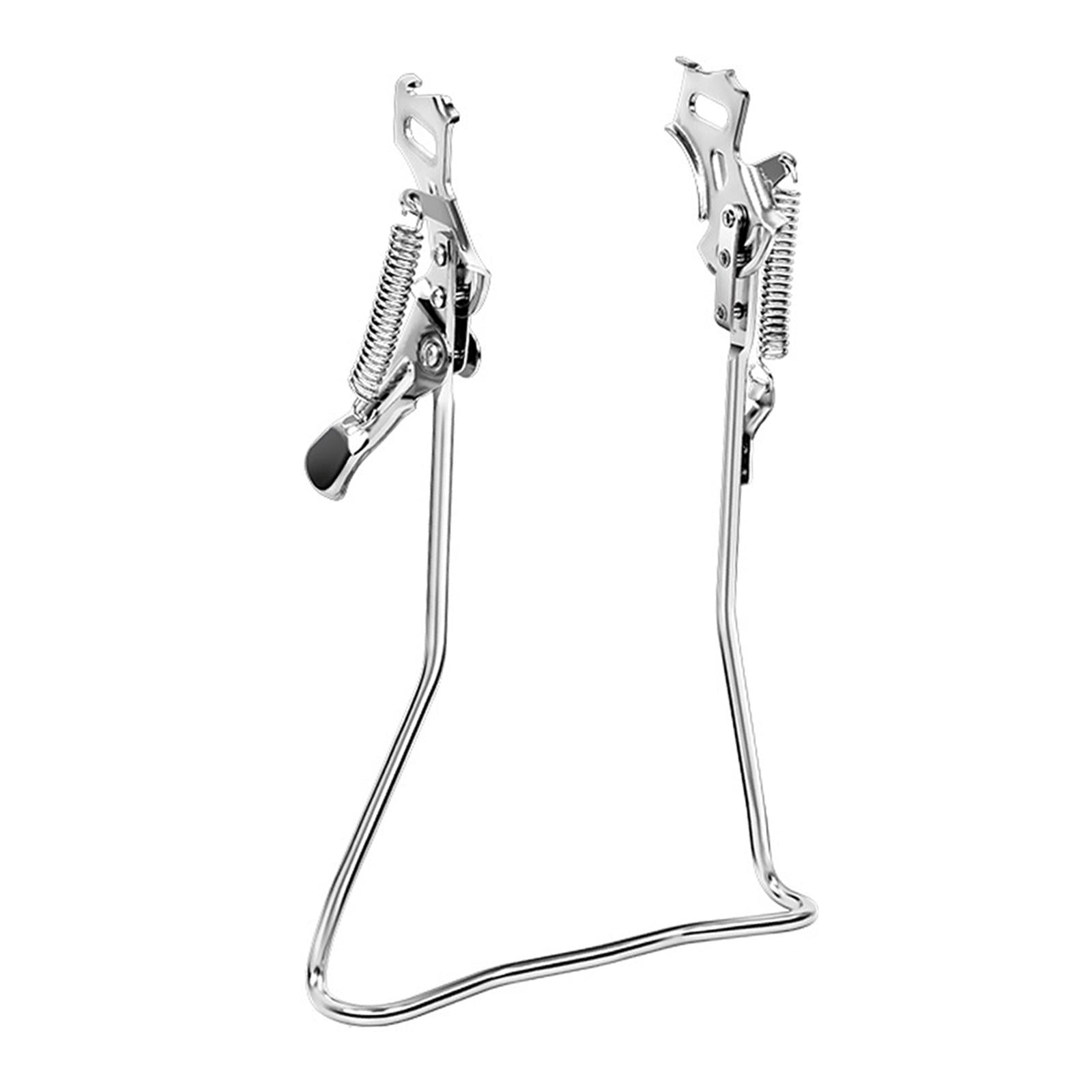 Magideal - Soporte Para Bicicleta, Soporte Para Rueda Trasera De Bicicleta, Diseño, Soporte De Estacionamiento, Soporte De Doble Pie Para Bicicletas De Carreras, Para 26 Pulgadas