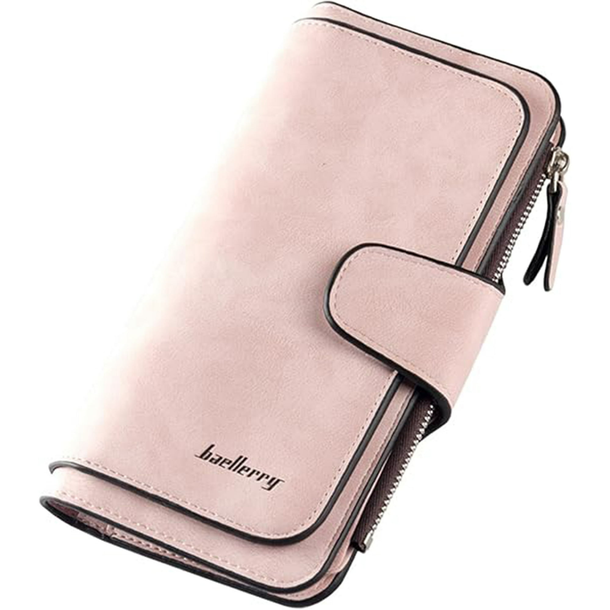 Veat00l - Billetera Larga Para Mujeres, Bolso Para Mujeres Con Cerradura Rfid, Tarjeta De Visita De Gran Capacidad, Material Pu, Regalo Perfecto