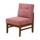 thumbnail image 2 of Sitial Colonia Tela Velvet Palo Rosa, 2 of 4
