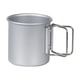 thumbnail image 3 of Taza De Camping Portátil Con Asas Plegables Para Jardín Mochilero Al Aire Libre Argent, 3 of 5