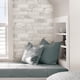 thumbnail image 4 of Papel tapiz NuWallpaper Loft Brick autoadherible blanco, 4 of 7