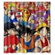 thumbnail image 1 of Cortina de ducha de Anime Dragon Ball Sailor Moon Pikachu, juego de cortina de baño con ganchos, tamaño 66 x 72 pulgadas, 1 of 3