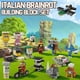 thumbnail image 2 of Set De Bloques De Construcción Italian Brain Rot 16 En 1, 2 of 7