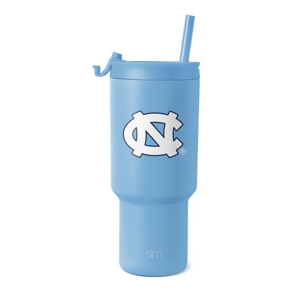 Vaso sencillo, moderno, de Carolina del Norte, Tar Heels, 900 ml