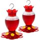thumbnail image 1 of Juego de 2 Comederos para Colibríes Backyard Expressions de Plástico de 600 ml, 1 of 4