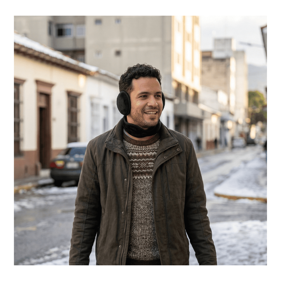 Genérico - Orejera Polar Nuca Ajustable Unisex Invierno