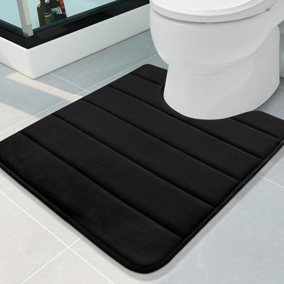 Alfombras viscoelásticas con contorno en U, color negro Buganda