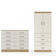 thumbnail image 1 of Combo Closet 2 Puertas 4 Cajones Cómoda 10 Cajones Café Beige, 1 of 6