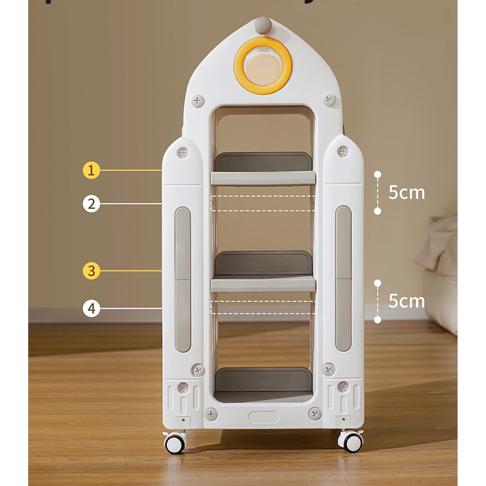 Pequemar - Librero Y Organizador Infantil Discovery