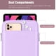 thumbnail image 4 of Funda para tablet TimoVo de 9 a 11 pulgadas para iPad 11 A16 2025, color morado, 4 of 9