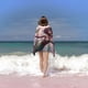 thumbnail image 2 of Sirena Negra Toalla de playa de secado rápido con diseño temático, regalo para mujeres y niñas, ideal para cumpleaños, fans, amantes de la música, uso en la playa o al aire libre, 78 × 160 cm, 2 of 6