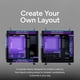 thumbnail image 5 of Estuche para PC Cooler Master QUBE 540 ATX Mid-Tower con vidrio templado, 5 of 9