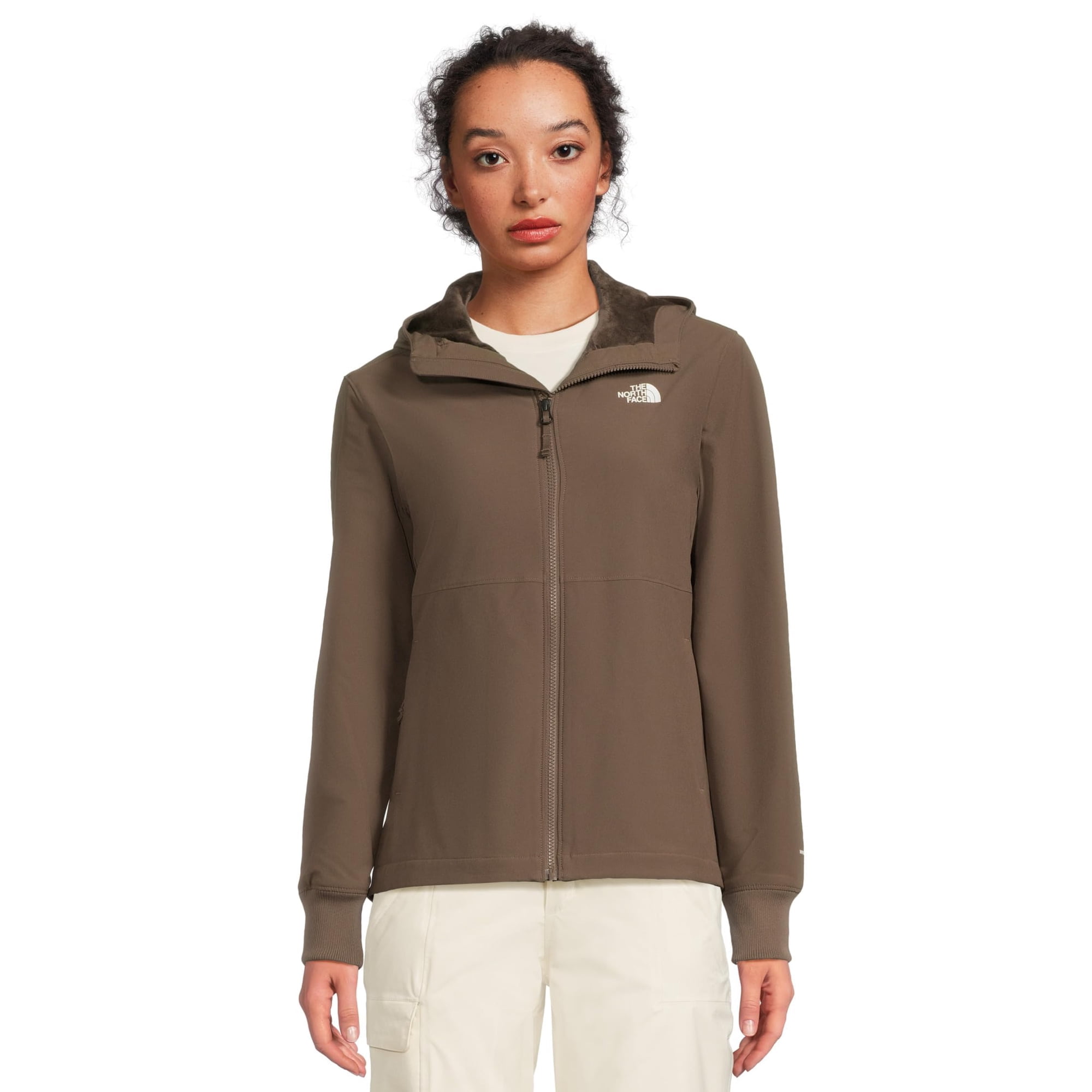 Chaqueta The North Face Shelbe Raschel De Forro Polar Para Mujer, Color Marrón