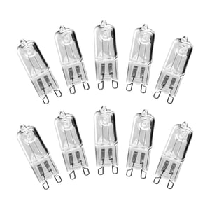 Ioensy - 10 Bombillas Halógenas G9 De 60 W, Duraderas, Para Apliques De Pared, Lámpara De Pie