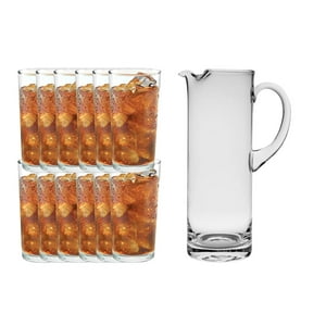 Allegra - Set 12 Vasos Montecarlo 340Ml + Jarra Gibraltar De 1400Ml