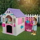 thumbnail image 2 of Casa de juego blanca rosada con valla 127 x 140x107.5cm Dolu, 2 of 5