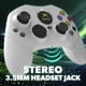 thumbnail image 4 of Controlador con cable Hyperkin DuchesS para Xbox One y PC, Blanco, 4 of 6