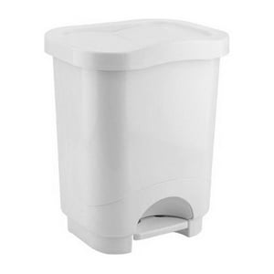 Reyplast - Basurero Pedal 19L 41X27 Cm Gris - Azul