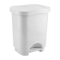 Reyplast - Basurero Pedal 19L 41X27 Cm Gris - Azul