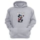 thumbnail image 1 of Polerón Canguro Raton Acdc Gris Claro Talla Xs Unisex, 1 of 2