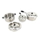 thumbnail image 2 of Juego De Ollas De Cocina Para Casa De Mu?ecas, Accesorios De Decoración De Cocina, Argent, 1/12, 2 of 5