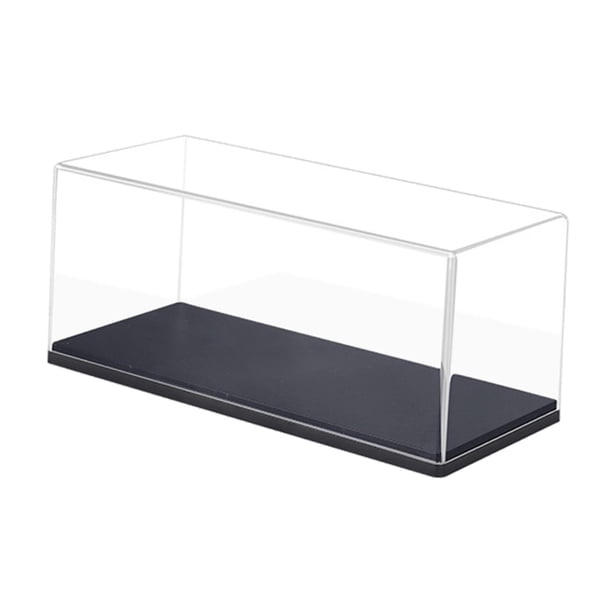 Vitrina Para Maquetas De Coches, Escala 1:43, Caja De Almacenamiento Para Maquetas De Vehículos, Coches Fundidos A Presión, Base Negra