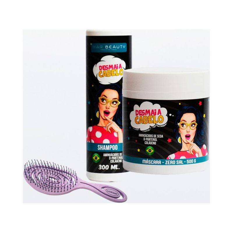 Mar Beauty - Pack De Belleza Antifrizz - Desmaia Cabelo