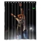 thumbnail image 1 of Cortina de ducha Jason Aldean, juego de cortinas de baño con ganchos, tamaño 60 x 72 pulgadas, 1 of 3