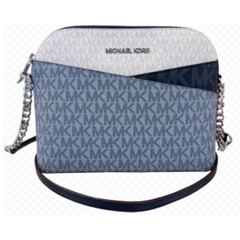 Cartera Crossbody Michael Kors Jet Set Travel Dome Mediana Admiral