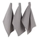 thumbnail image 1 of Juego de paños de cocina DII, algodón reciclado, colección de cocina, gris, 6 piezas, 1 of 7