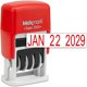 thumbnail image 3 of Sello de Fecha MaxMark 2000 Rojo Autoentintado, 3 of 9